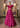 FUCHSIA Hot Pink Lehenga Choli with hand embellished crystals and sequins by Waqas Shah Official