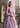 Aster lilac bridal lehenga with zardozi sequin and crystal embellishment by Waqas Shah