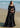 Black luxury formal lehenga choli by designer Waqas Shah with elegant hand embroidery.