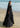 Black luxury formal lehenga choli by designer Waqas Shah with elegant hand embroidery.