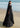 Black luxury formal lehenga choli by designer Waqas Shah with elegant hand embroidery.