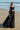 Full-length Black Musk black lehenga choli with scalloped cold-shoulder sleeves, Pakistani formal wear for wedding guests