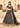 Lakshmi latest trending luxury mehndi & formal lehenga in Black with thread & tilla floral and fauna motifs, crystals, pearls, and zardozi by Waqas Shah Lahore Pakistan