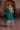 Designer teal green occasion wear by Waqas Shah Official with sophisticated embroidery and graceful silhouette