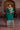 Designer teal green occasion wear by Waqas Shah Official with sophisticated embroidery and graceful silhouette