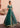 Luxury mehndi wedding haute couture mirror work bridal lehenga Shahrbanu green by Waqas Shah Pakistan