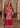 Magenta embroidered Raw Silk trouser paired with a designer formal shirt by Waqas Shah Official