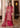 Magenta shirt with golden sequins and Pink Lilac thread embroidery by Waqas Shah Official