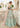 Mah Bano luxury aqua green Nikkah lehenga with Organza dupatta by Waqas Shah Official