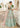 Mah Bano luxury aqua green Nikkah lehenga with Organza dupatta by Waqas Shah Official