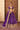 Mahrang purple Pakistani mehndi lehenga choli in Korean raw silk, full front view with organza dupatta