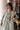 Luxury Mint Green Walima maxi dress handcrafted with zardozi, dabka and pearl detailing by Waqas Shah