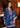 Navy Blue Luxury Pret Raw Silk dress with elegant embellishment by Waqas Shah Official