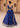 Elegant latest trending Pakistani bridal lehenga Shahnaaz in Midnight Blue with mirror work for Mehndi, Formal & Wedding by Waqas Shah