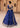 Elegant latest trending Pakistani bridal lehenga Shahnaaz in Midnight Blue with mirror work for Mehndi, Formal & Wedding by Waqas Shah