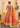 Elegant latest trending Pakistani lehenga Aabroo in Rest Orange with sequins, dabka, and naqshi for Mehndi, Formal & Wedding by Waqas Shah