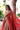 Traditional Red bridal couture Pakistan featuring intricate handcrafted embroidery by Waqas Shah