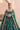 Shahrbanu green raw silk lehenga choli showing tilla, thread and mirror work embroidery
