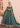 Shahrbanu latest trending green mehndi wedding haute couture embellished bridal lehenga with mirror work by Waqas Shah Lahore Pakistan