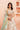 Shahtaaj white mirror work lehenga choli in raw silk with mint organza dupatta
