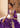 Trending latest mehndi & formal designer lehenga Mahrang in Purple with mirror work by Waqas Shah Lahore
