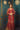 Deep Red Tissue inner and trousers paired with an embellished bridal gown by Waqas Shah Official