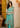 Firozi luxury pret outfit with Raw Silk trouser and embellished net shirt by Waqas Shah Official