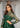 Green Luxury Pakistani Lehenga Choli designed for festive Mehndi celebrations by Waqas Shah Official