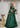 Green Pakistani Bridal Lehenga Choli with intricate hand embellishment by Waqas Shah Official