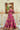Pink and Gold Bridal Lehenga Choli with detailed bodice and sleeve handwork by Waqas Shah Official