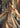 Powder Peach Badla Lehenga with coordinating Tissue slip by Waqas Shah Official