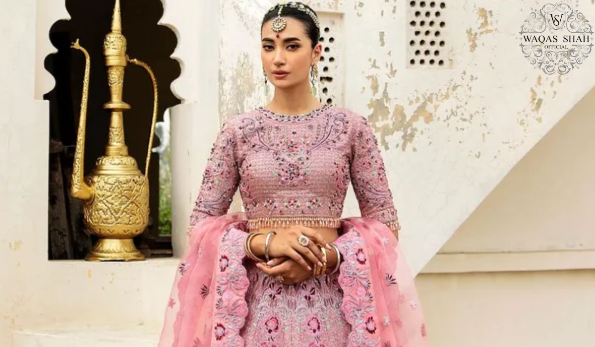 Elegant Bridal Dresses by Waqas Shah Official featuring luxury Pakistani bridal dresses with handcrafted embroidery and premium wedding couture.