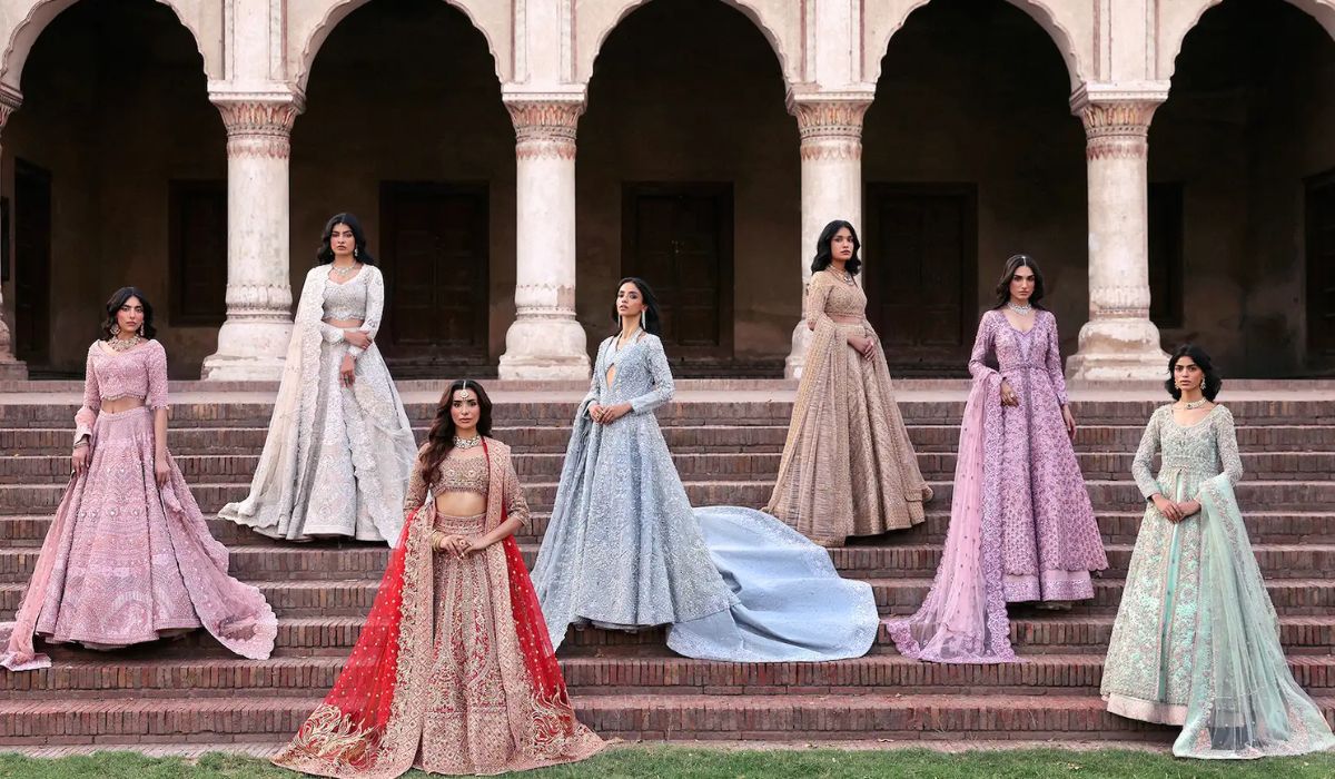 Latest Pakistani bridal dresses for wedding season 2026-27 by Waqas Shah Official