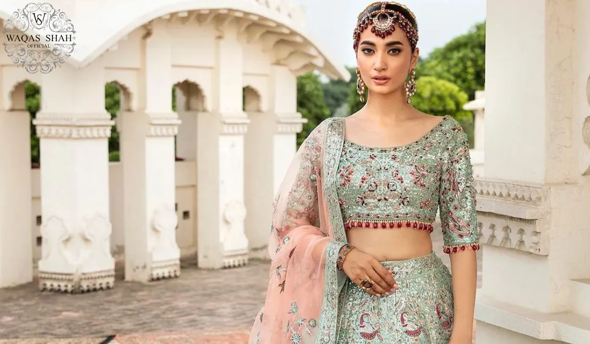 Pakistani Wedding Dresses Trends 2026 featuring luxury bridal lehengas, designer wedding dresses, elegant bridal gowns and handcrafted couture by Waqas Shah Official
