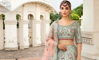 Pakistani Wedding Dresses Trends 2026 featuring luxury bridal lehengas, designer wedding dresses, elegant bridal gowns and handcrafted couture by Waqas Shah Official