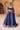 Shahnaaz midnight blue Pakistani mehndi lehenga choli by Waqas Shah