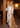White Pakistani engagement dress with sequin work and hand embellishment by Waqas Shah Official