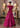 Fuchsia Pink Lehenga Choli with hand embellished waist belt by Waqas Shah Lahore Pakistan