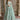 Blue Mist Seafoam Green bridal lehenga choli by Waqas Shah Official