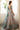 Firoza Bano luxury ice blue Pakistani formal lehenga, back view of choli – Waqas Shah Official