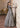 Florentina Grey Pakistani reception lehenga choli with waist belt by Waqas Shah Official