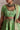 Hand-embellished front and back deep square neckline on the luxury Pistachio Green Pakistani bridal choli.