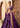 Luxury mehndi, formal & wedding haute couture embellished lehenga Mahrang in Purple with mirror, pearls, dabka, and crystals by Waqas Shah Pakistan
