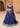 Luxury mehndi, formal & wedding haute couture mirror work bridal lehenga Shahnaaz in Midnight Blue by Waqas Shah Pakistan