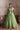 Zeba luxury Pistachio Green Pakistani bridal lehenga by Waqas Shah Official featuring premium Raw Silk with intricate Thread and Tilla embroidery.