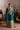 Designer's Pick teal green Pakistani designer dress by Waqas Shah Official with premium embroidered detailing