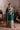 Designer's Pick teal green Pakistani designer dress by Waqas Shah Official with premium embroidered detailing