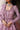 Luxury wedding dress Pakistan in Mauve Lilac featuring handcrafted bridal artistry