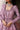 Luxury wedding dress Pakistan in Mauve Lilac featuring handcrafted bridal artistry