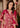 Magenta Raw Silk Luxury Pret shirt with heavy floral embroidery by Waqas Shah Official